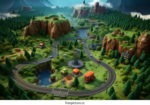 Futuristic Cityscape