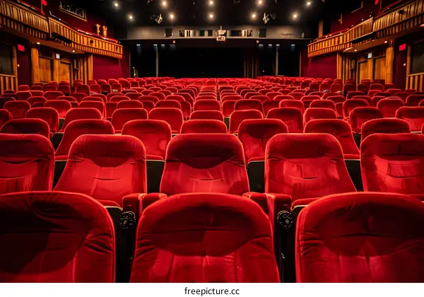 Empty Theater Seats