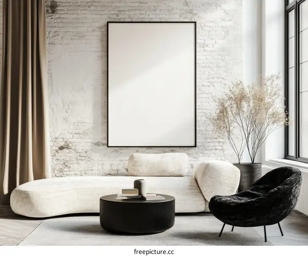 Modern Minimalist Living Room Interior Design