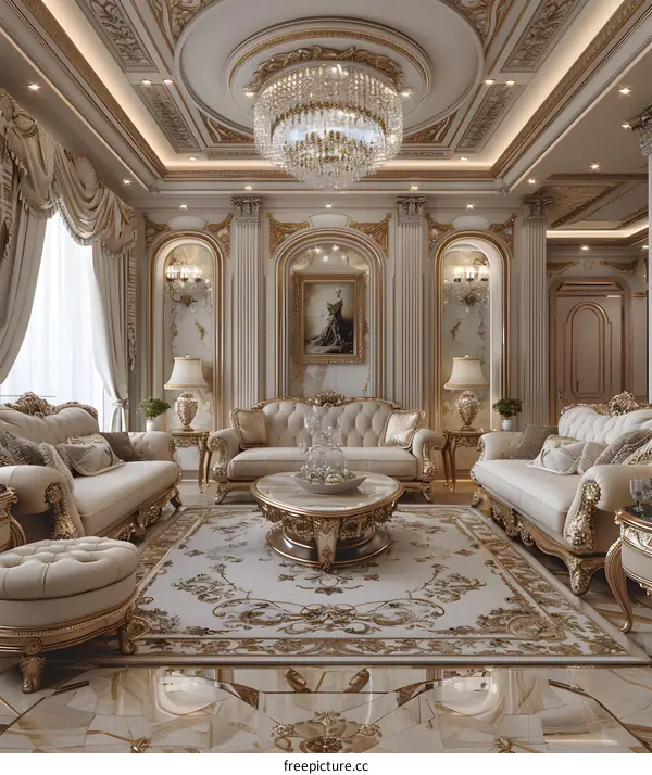 Luxurious living room