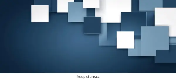 Abstract Geometric Squares Background Design