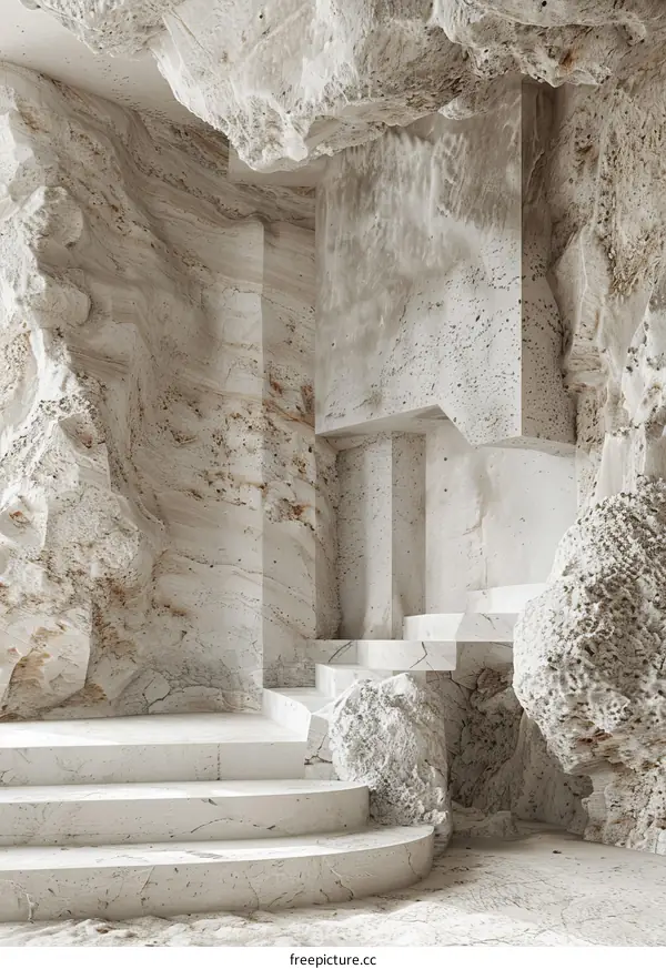 Abstract Architectural Staircase Design