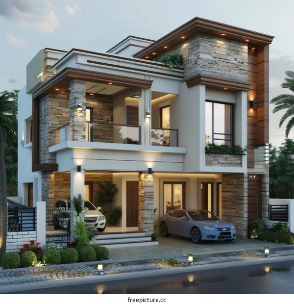 Contemporary Villa Architecture: Design & Construction