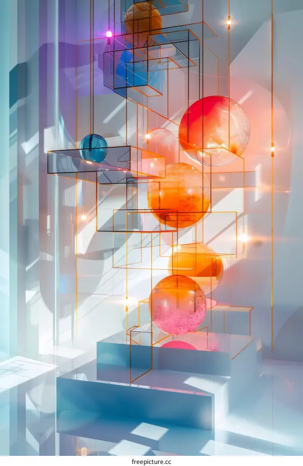 Mesmerizing 3D Shapes and Orbs