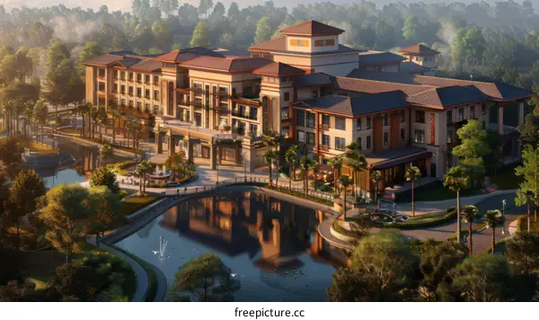 Luxury Retirement Community by the Lake