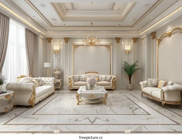 Interior Design of Lavish Mansion