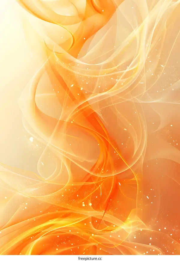 Orange Abstract Background