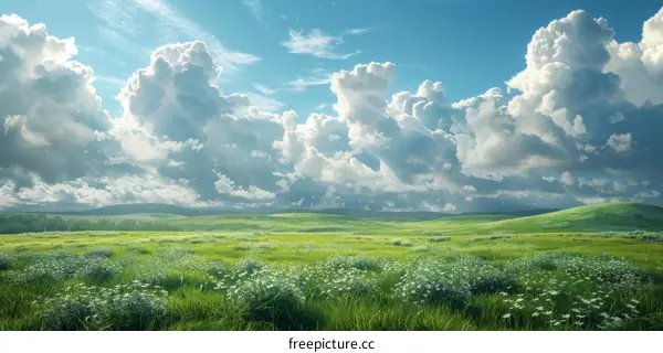 Expansive Prairie Landscape Captured in 4K Ultra HD