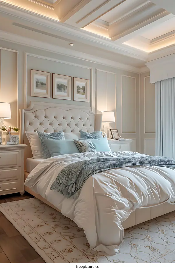 Exquisite bedroom interior design