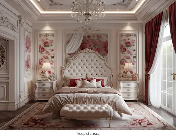 Luxury European Bedroom Interior Design
