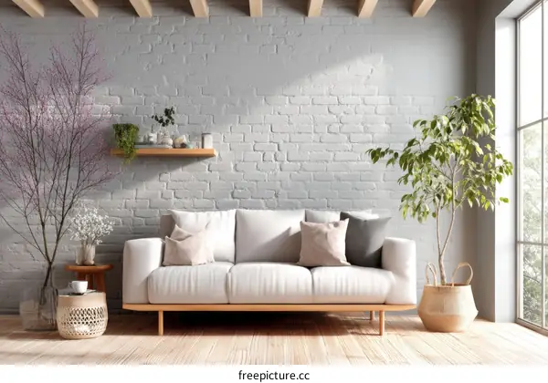 Modern Minimalist Living Room Interior Design