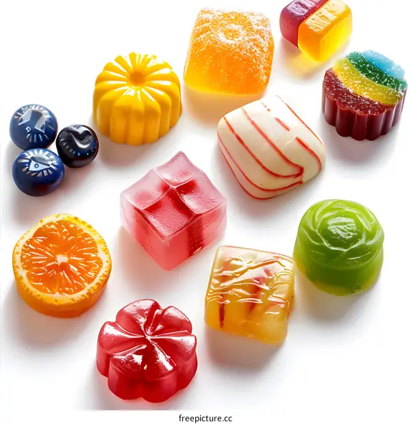 Colorful Hard Candies