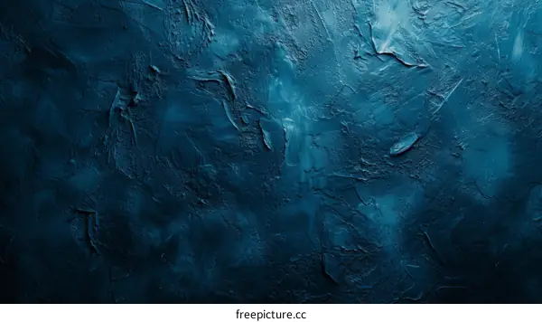Blue concrete wall texture background