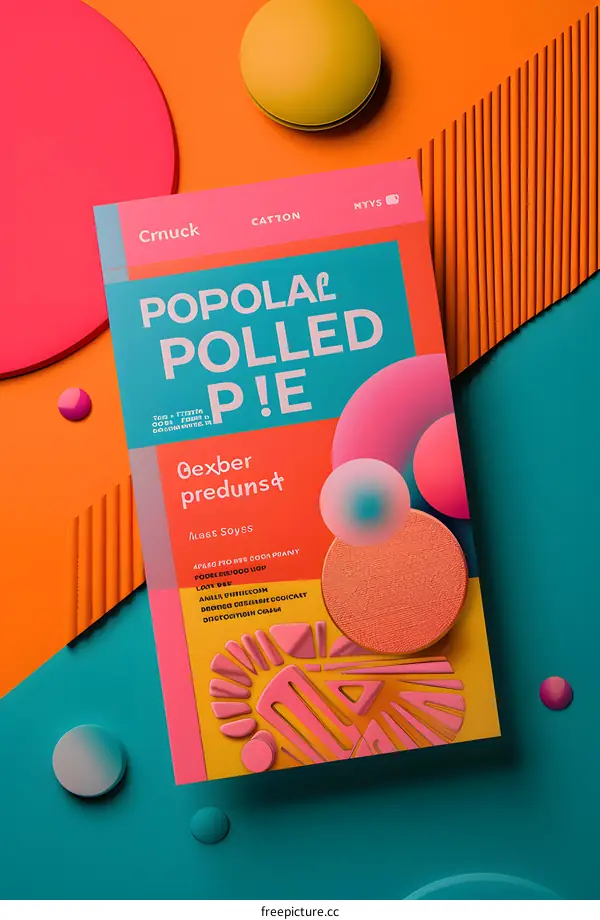 Popolal Polled Pie Book Cover Design