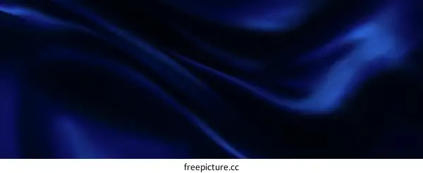 Abstract Deep Blue Silk Texture