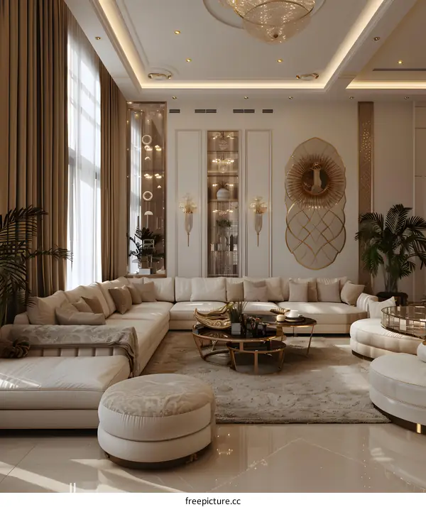 Living room interior design
