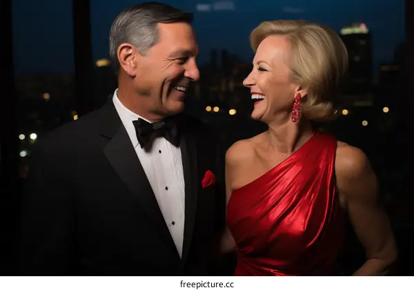 Happy Couple at a Gala