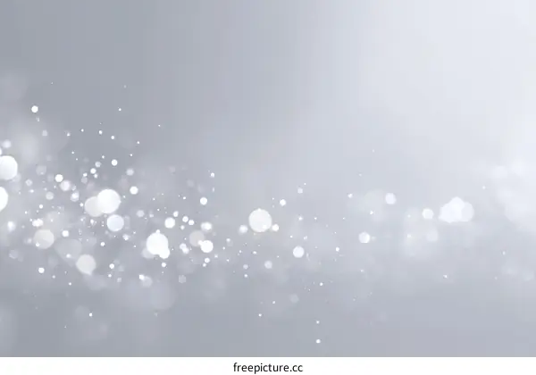 Abstract Silver Sparkle Background