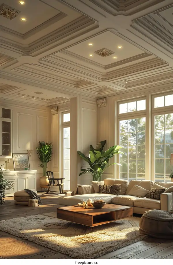 Elegant Living Room Interior Design