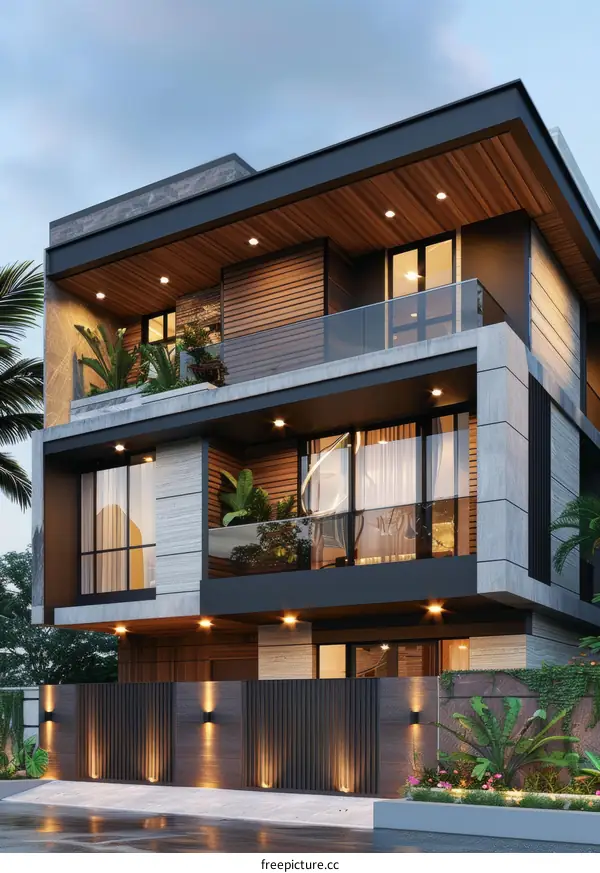 Modern Architectural Design Exterior of a House