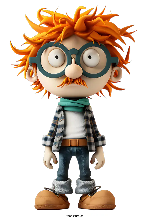 [Transparent Background PNG]3D cartoon character