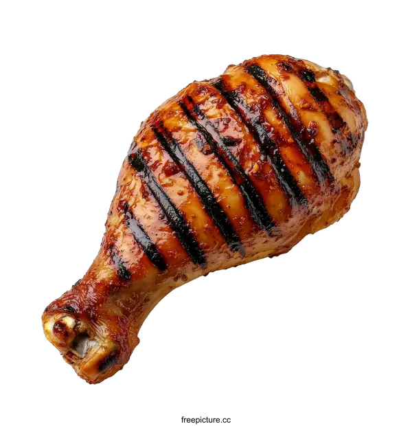 [Transparent Background PNG]Delicious Grilled Chicken Drumstick