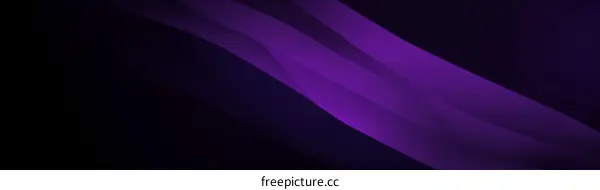 Abstract Purple Flowing Lines Background Design