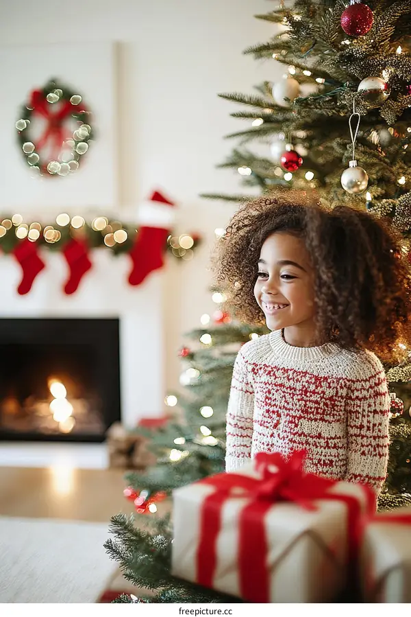 Christmas Gift and Christmas Tree