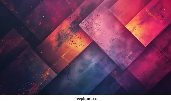 abstract background of geometric shapes