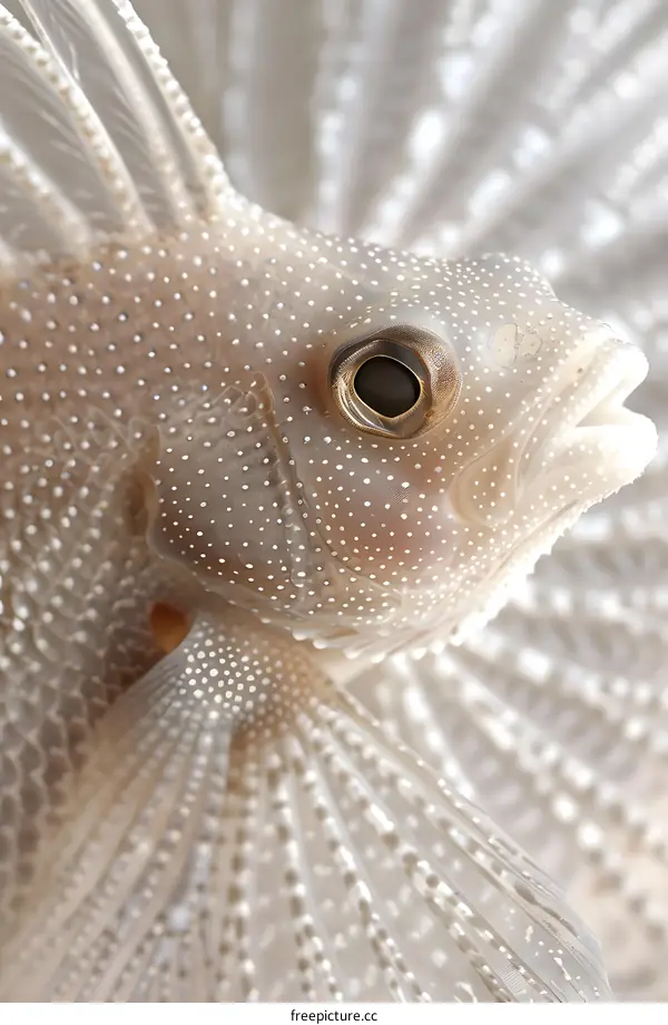 Close Up Fish Portrait