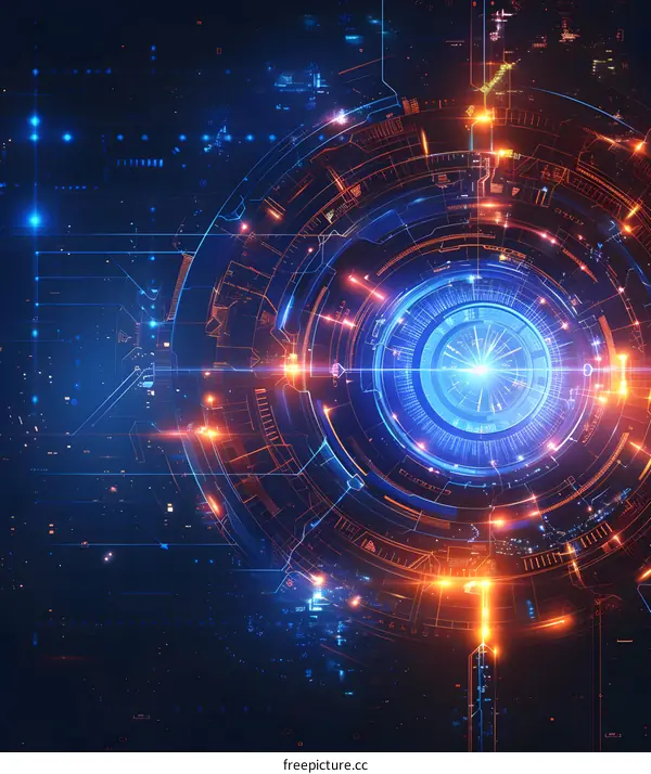 Futuristic Technology Background