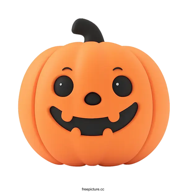 [Transparent Background PNG]Cute Halloween Pumpkin Illustration