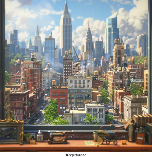 New York City Office View