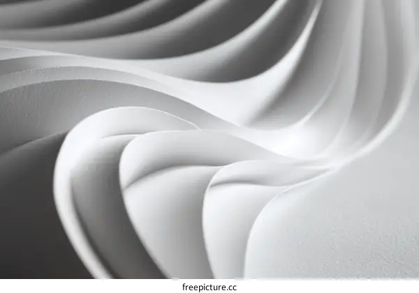 Abstract White Paper Texture Design