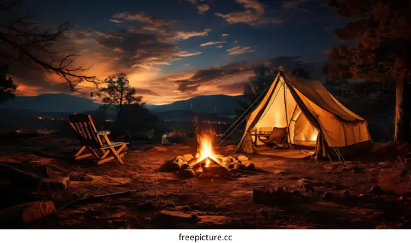 Camping Under the Stars