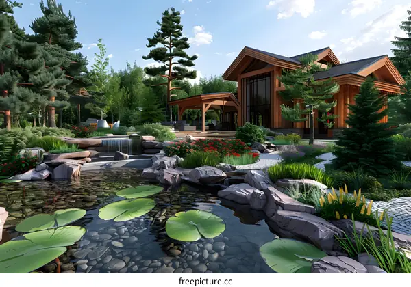 Enjoy the quiet rural life surrounded by mountains and forests