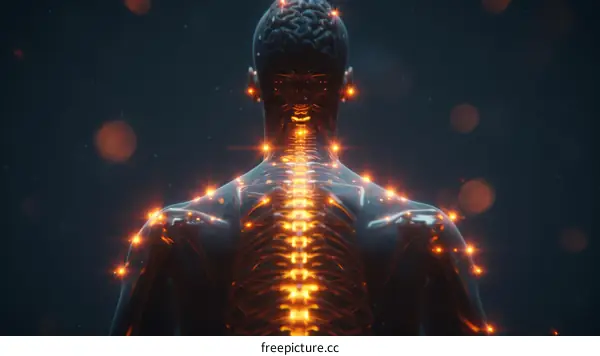 Intricate Spine and Brain