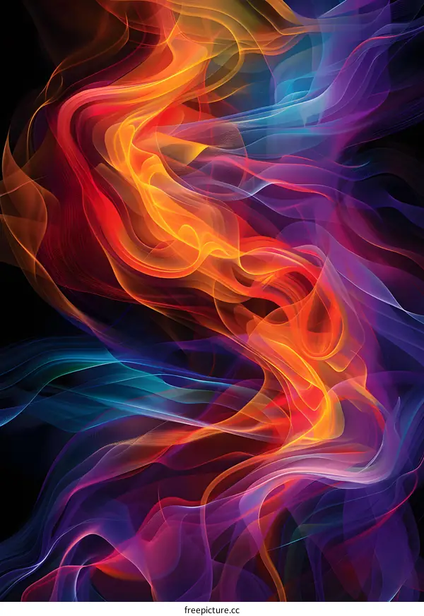 Colorful Flames