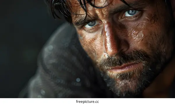 Portrait of a Rugged Outdoorsman