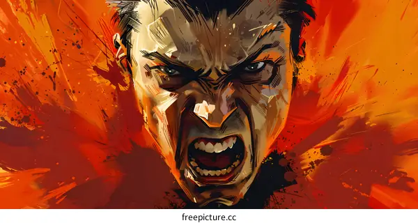 Portrait of an Angry Man