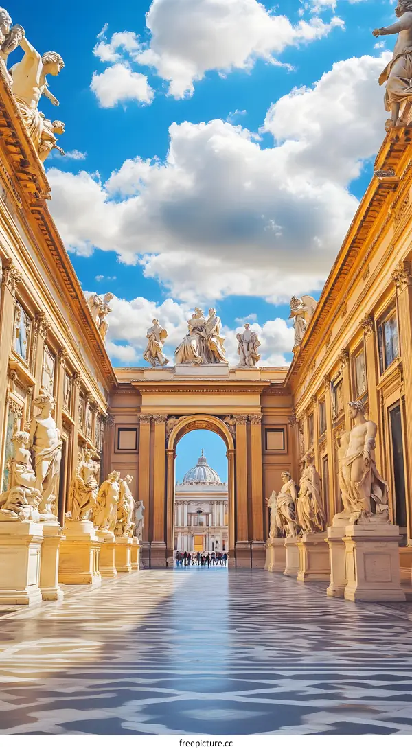 Statues and Architecture of the Vatican City