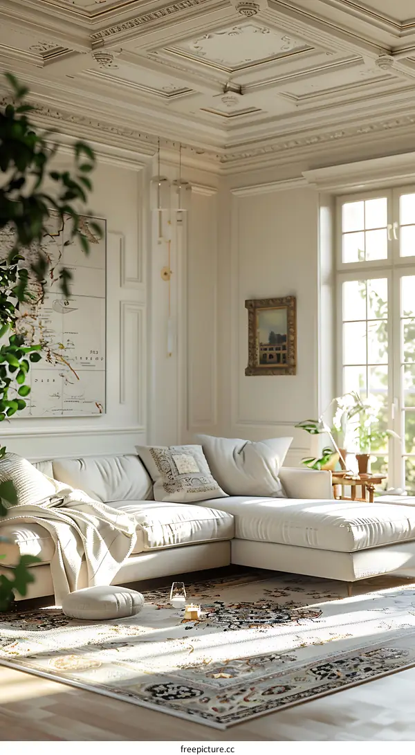 European-style living room