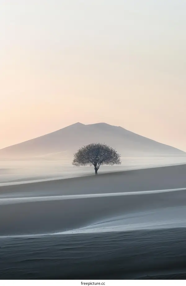 A Lone Tree in the Desert