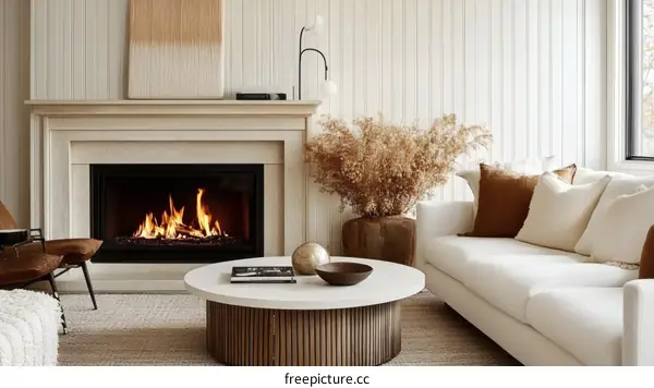 Cozy Modern Living Room Interior Design