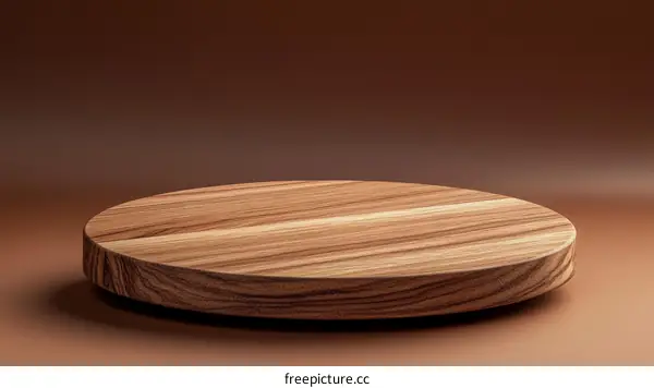 Wooden Round Display Platform