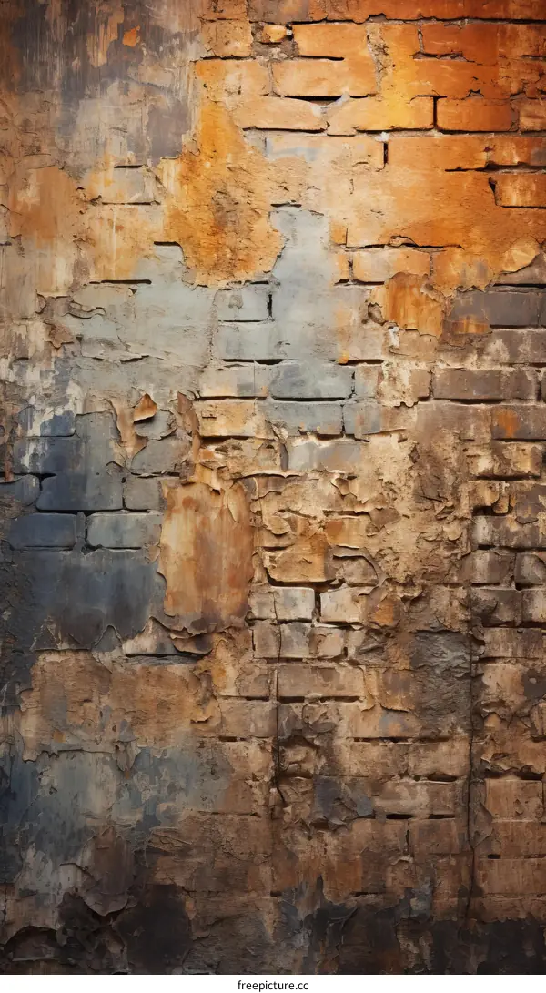 weathered brick wall texture background