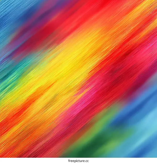 Abstract Colorful Rainbow Gradient Background