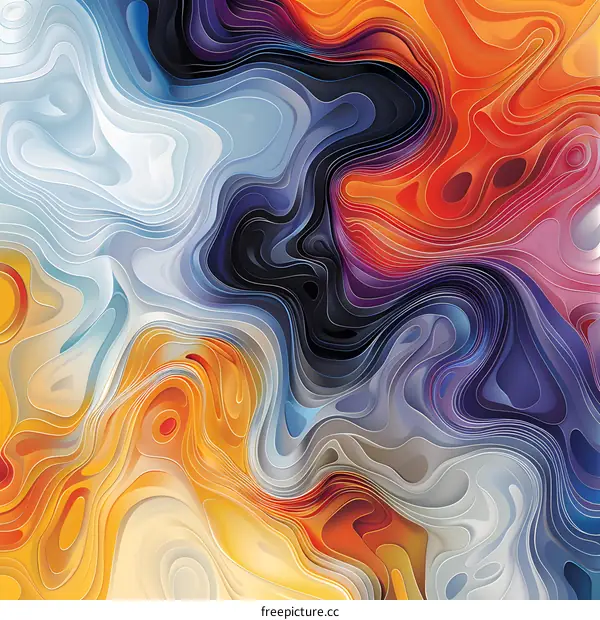 Colorful Abstract Painting