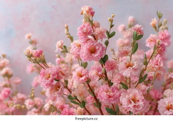 Beautiful Pink Artificial Flower Bouquet