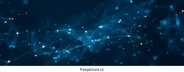 Abstract Network Connections Illustration